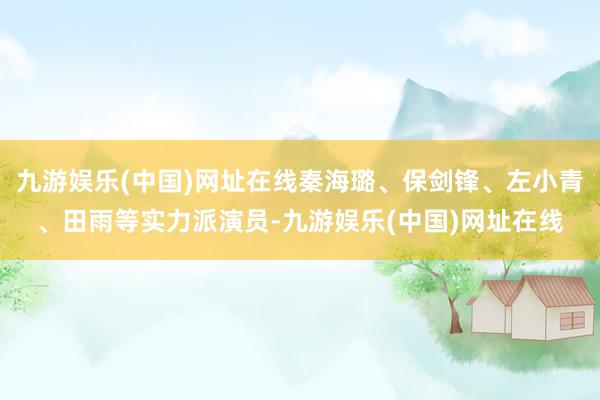 九游娱乐(中国)网址在线秦海璐、保剑锋、左小青、田雨等实力派演员-九游娱乐(中国)网址在线